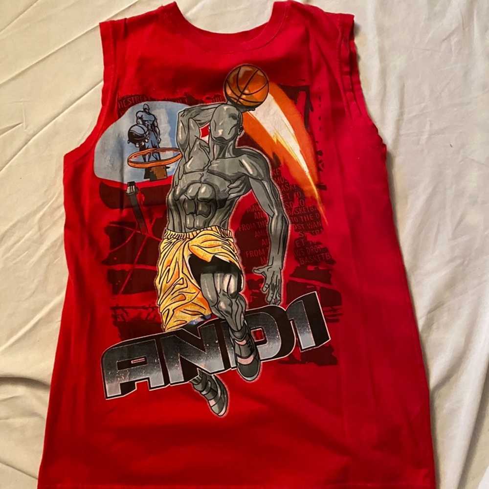 AND1 sleeveless shirt